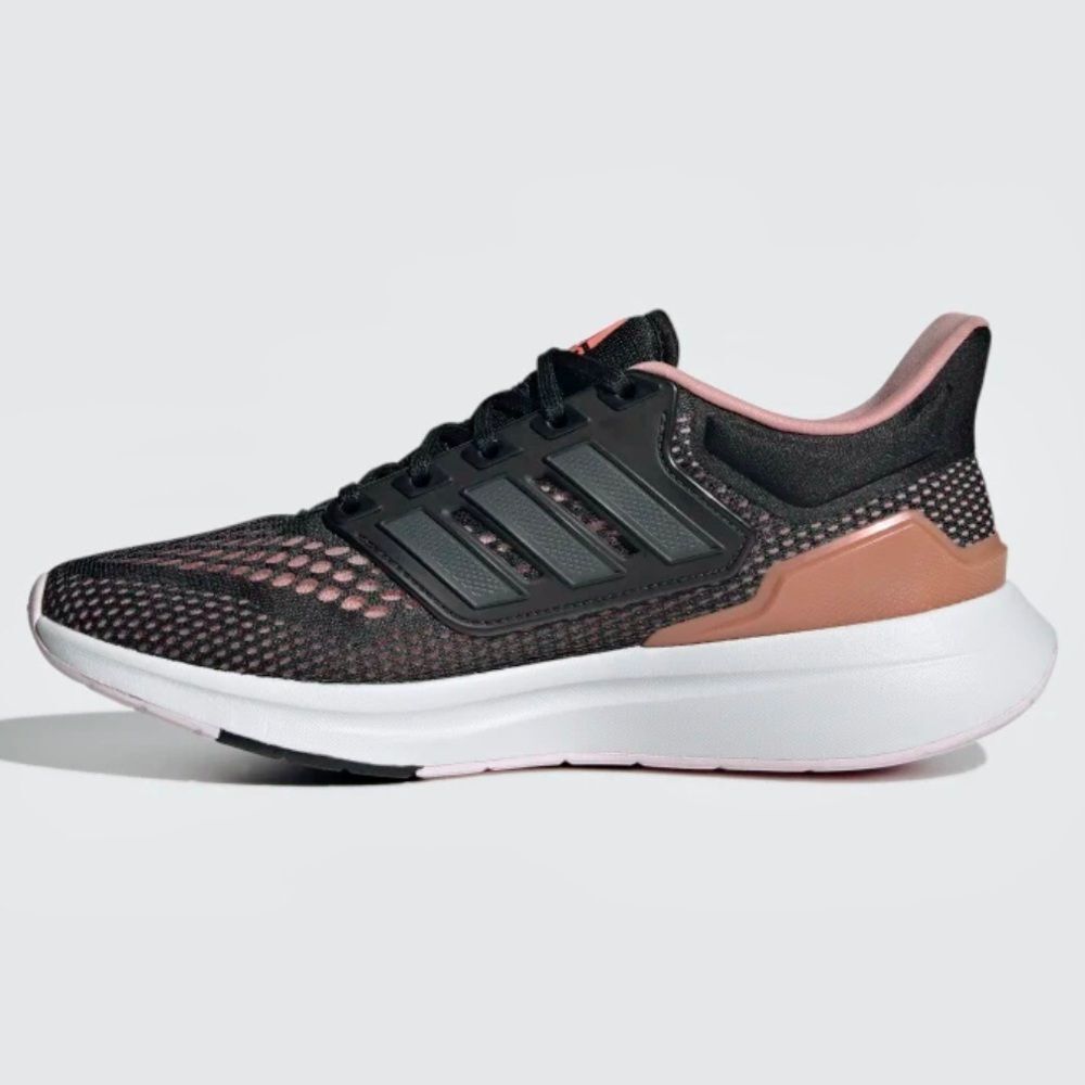 ADIDAS EQ21 Women’s Grey and Pink Running & Cross-Training Shoes Sz 8.5 NWT - Picture 8 of 15
